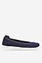 Baleriny Clara Barson MERLE H20630-01 Granatowy