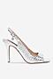 Sandały NINE WEST FF-1065 Srebrny