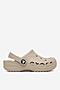 Klapki basenowe Crocs C-BAYA CLOG K 207013-2V3 Beżowy