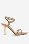 Sandały NINE WEST FARAZA ZL23014CC Złoty