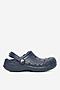 Klapki basenowe Crocs C-BAYA LINED CLOG K 207500-463 Granatowy