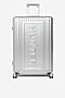 Walizka HUNTER CEO-HUNTER-L-002-08-SILVER Srebrny