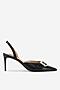 Czółenka NINE WEST SJ1489-6 Czarny