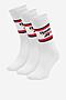 Skarpetki Reebok R0369-SS24 (3-PACK) Biały