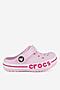 Klapki basenowe Crocs C-BAYABAND CLOG T 207018-6TG Różowy