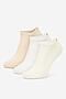 Skarpetki ROXY CEO_AS_ROXY_09S_SS26 (3-PACK) Beżowy