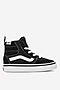 Trampki Vans C-ASHWOOD HI DECON SIDE ZIP VN000DBTBA2 Czarny