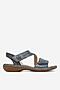 Sandały Rieker 65964-12 Jeansowy