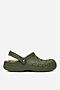 Klapki basenowe Crocs C-BAYA LINED CLOG 205969-3TC Zielony