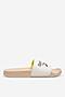 Klapki Reebok FULGERE SLIDE 100063325 Kremowy