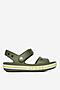 Sandały Crocs BAYABAND SANDAL T 211055-309 Zielony
