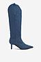 Kozaki NINE WEST ZARIYA 909001D Jeansowy