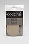 Wkładki do obuwia Coccine COCCINE HEEL PAD LATEX-LEATHER PODPIĘTKA NR M (2) AZ Beżowy