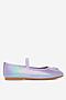 Baleriny Nelli Blu JD24-FD01-0819 Fioletowy