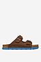 Klapki Rieker CEO-21190-28 Brązowy