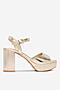 Sandały DeeZee CEO-SF79601 Złoty