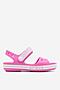 Sandały Crocs BAYABAND SANDAL K 205400-6QQ Różowy