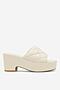 Klapki Badura WFA2667-1 Kremowy