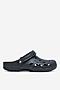Klapki basenowe Crocs BAYA GLITTER CLOG 205925-001 Czarny