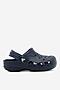 Klapki basenowe Crocs BAYA CLOG T 207012-410 Granatowy