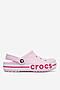 Klapki basenowe Crocs C-BAYABAND CLOG 205089-6TG W Różowy