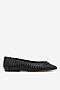 Baleriny NINE WEST 123AL1260 Czarny