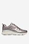 Obuwie sportowe Skechers FASHION FIT - GLOW UP 149749 PEW Srebrny