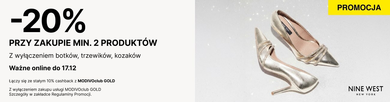 -20% na zakupy przy zakupie min. 2 dowolnych produktów