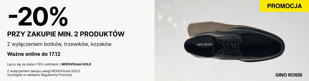 -20% na zakupy przy zakupie min. 2 dowolnych produktów