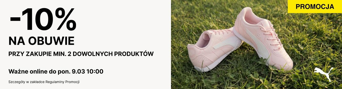 -10% na obuwie przy zakupie 2 dowolnych produktów
