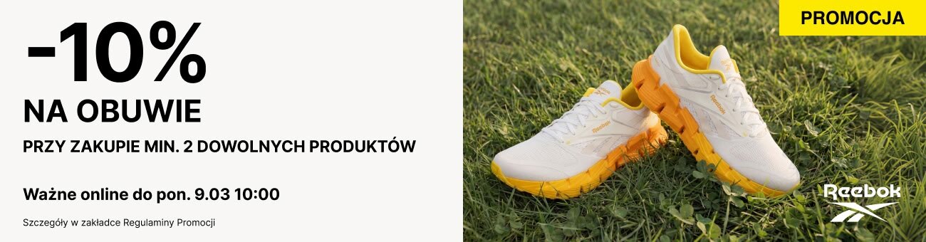 -10% na obuwie przy zakupie 2 dowolnych produktów
