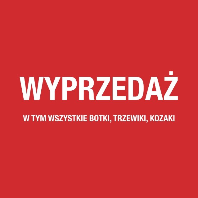 WYPRZEDAŻ: w tym botki, trzewiki, kozaki do -30%