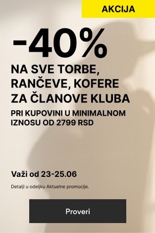 -40% NA SVE TORBE, RANČEVE, KOFERE