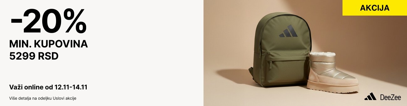 -20%  Min. kupovina 5299 RSD