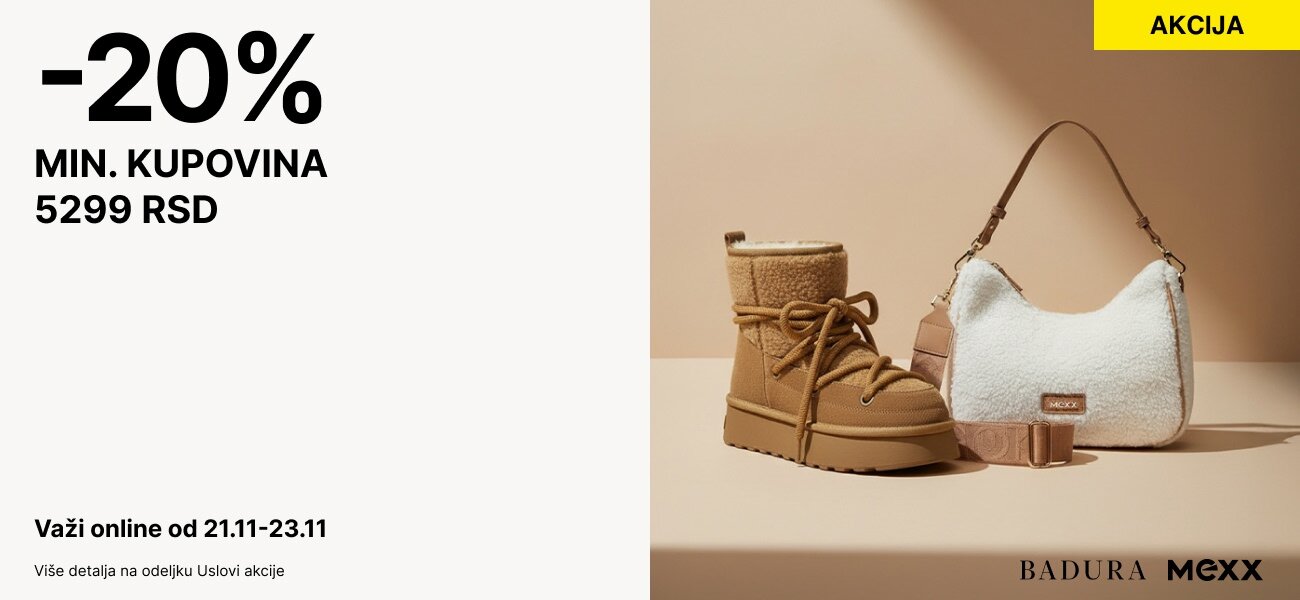 -20%  Min. kupovina 5299 RSD