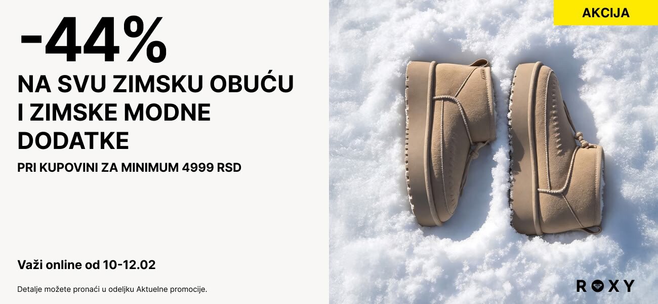 -44% na svu zimsku obuću i zimske modne dodatke