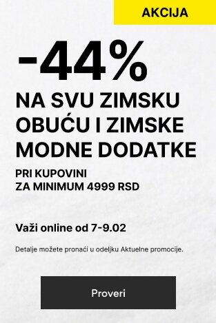 -44% na svu zimsku obuću i zimske modne dodatke