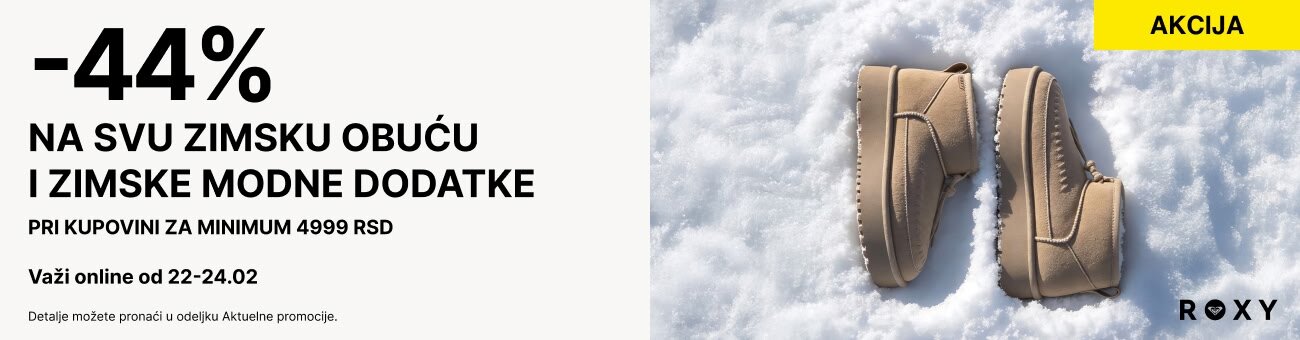 -44% na svu zimsku obuću i zimske modne dodatke
