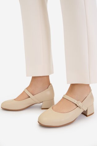 Cipele na štiklu Go Soft CEO-DBDS40913-1 BEŽ