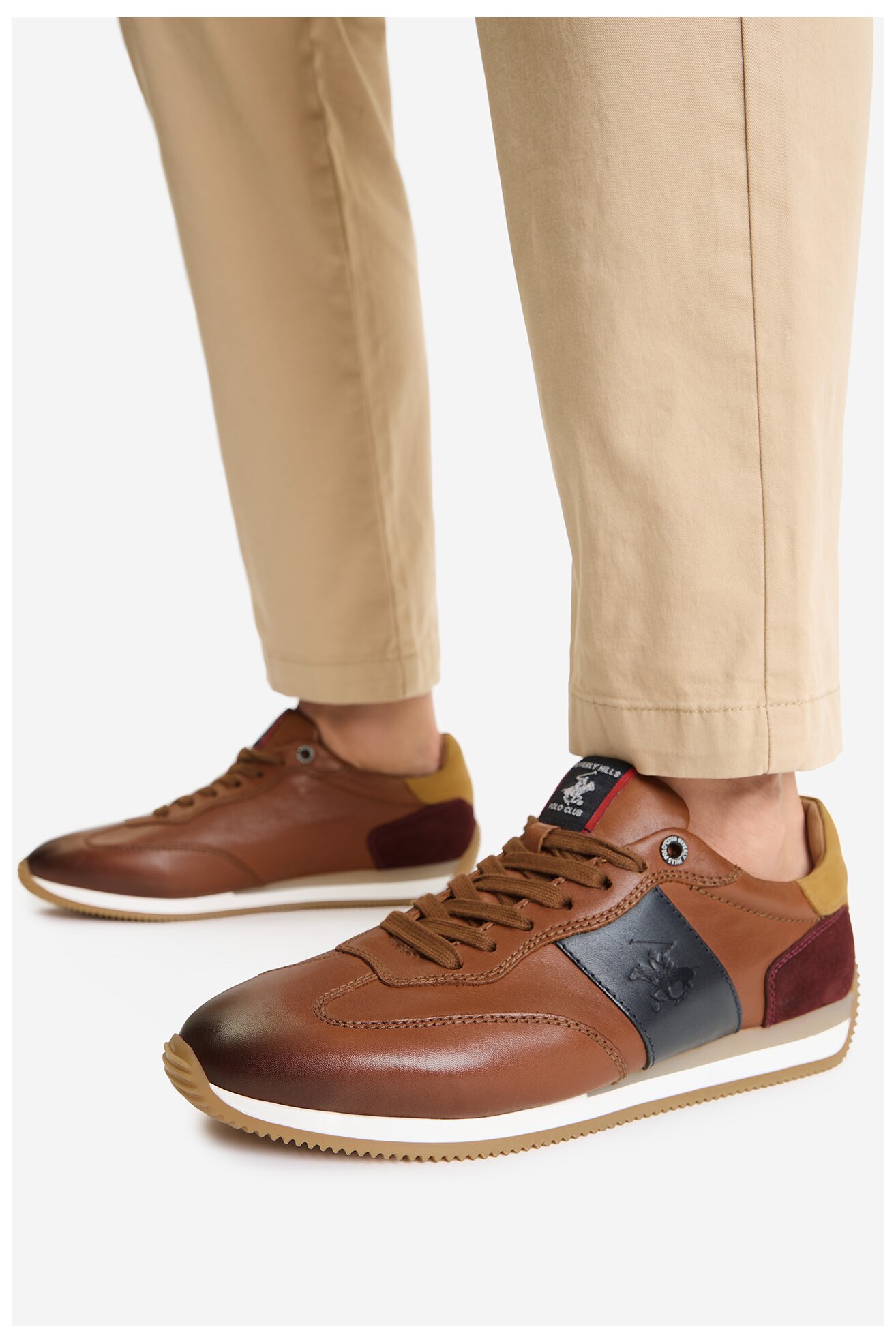 Sneakers Beverly Hills Polo Club EO-SCOTT-10 MI08 Koniakowy