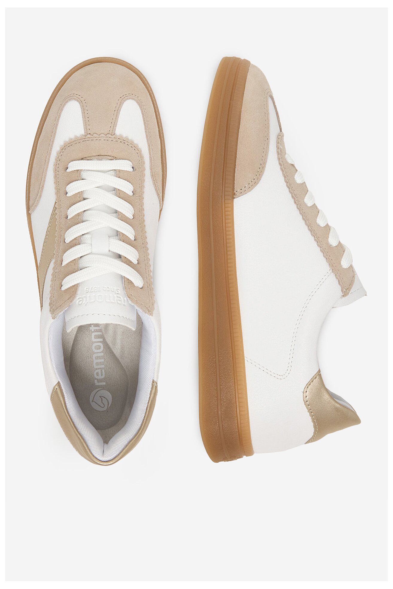 Sneakers Remonte CEO-D2C01-81 Biały