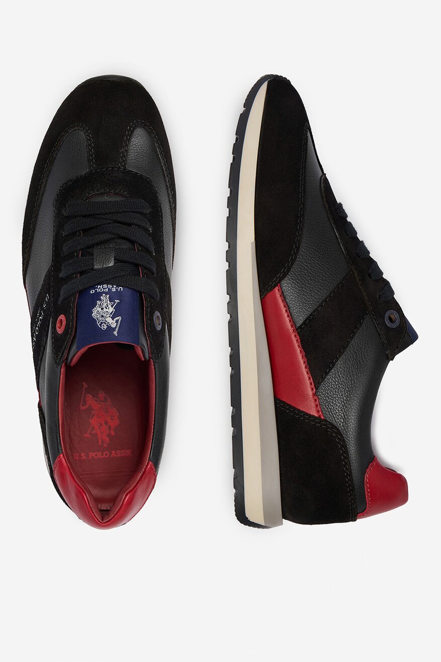 
                U.S. POLO ASSN. - Sneakersy skórzane - 5907964007159