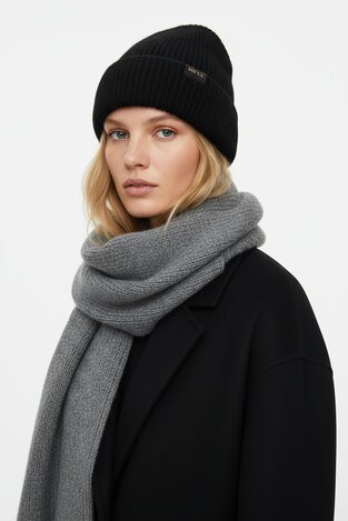 Шапка Жіноча Mexx CEO-MEXX-W3-001-AW26 ЧОРНИЙ