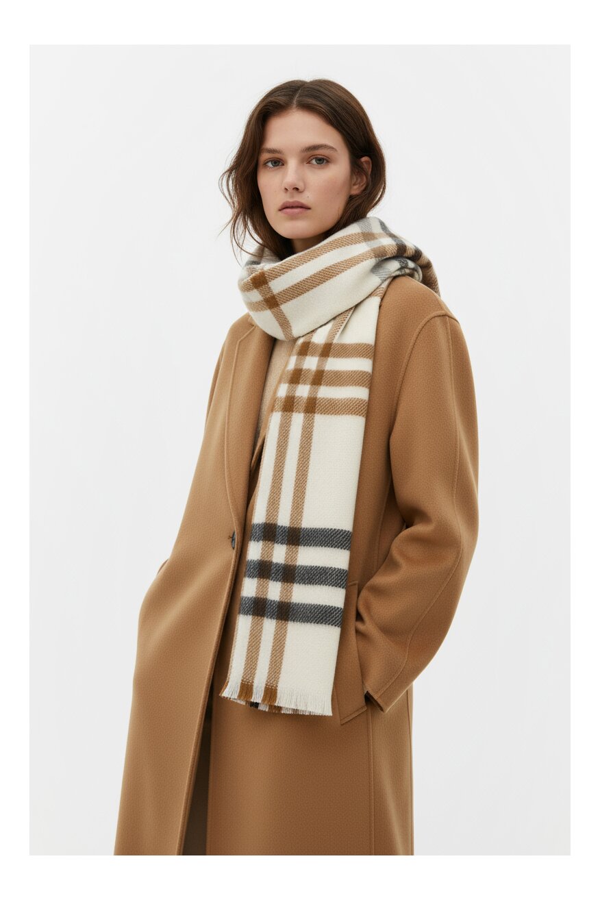 
                Шарф Жіночий NINE WEST КОРИЧНЕВИЙ - 5907964500841