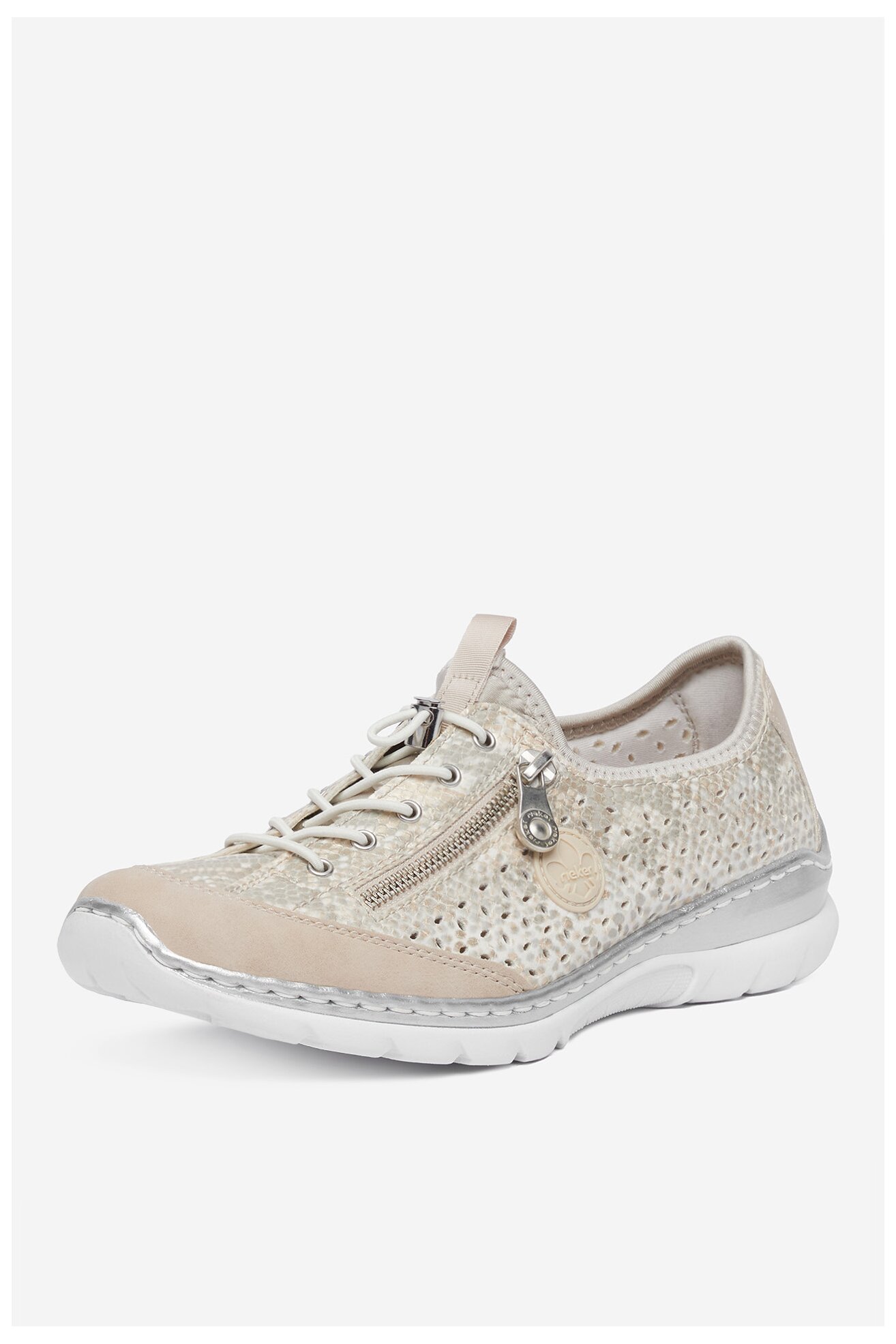 Półbuty Rieker CEO-L3252-92 Beżowy