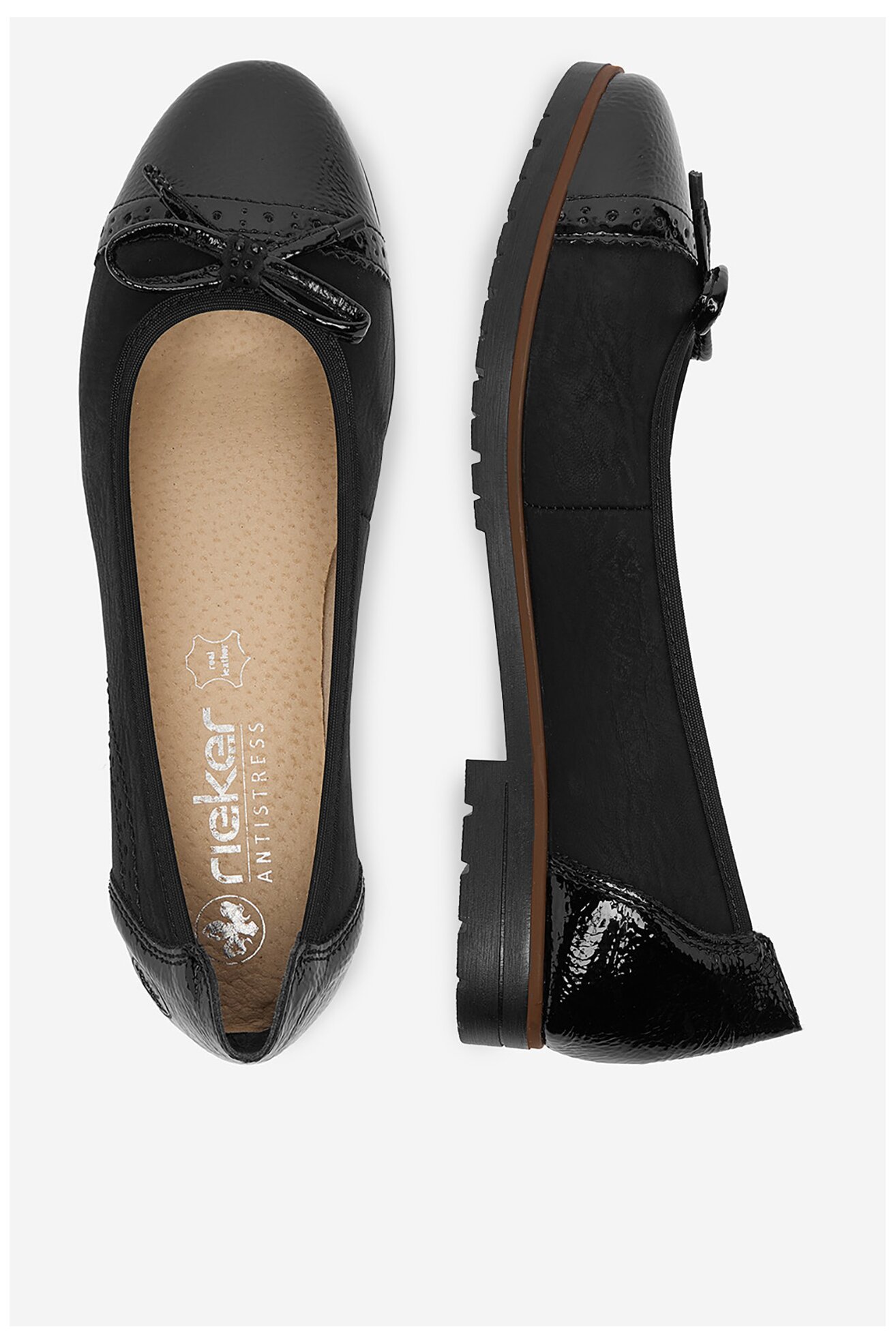 Балерина Rieker CEO-45358-00 ЧЕРЕН