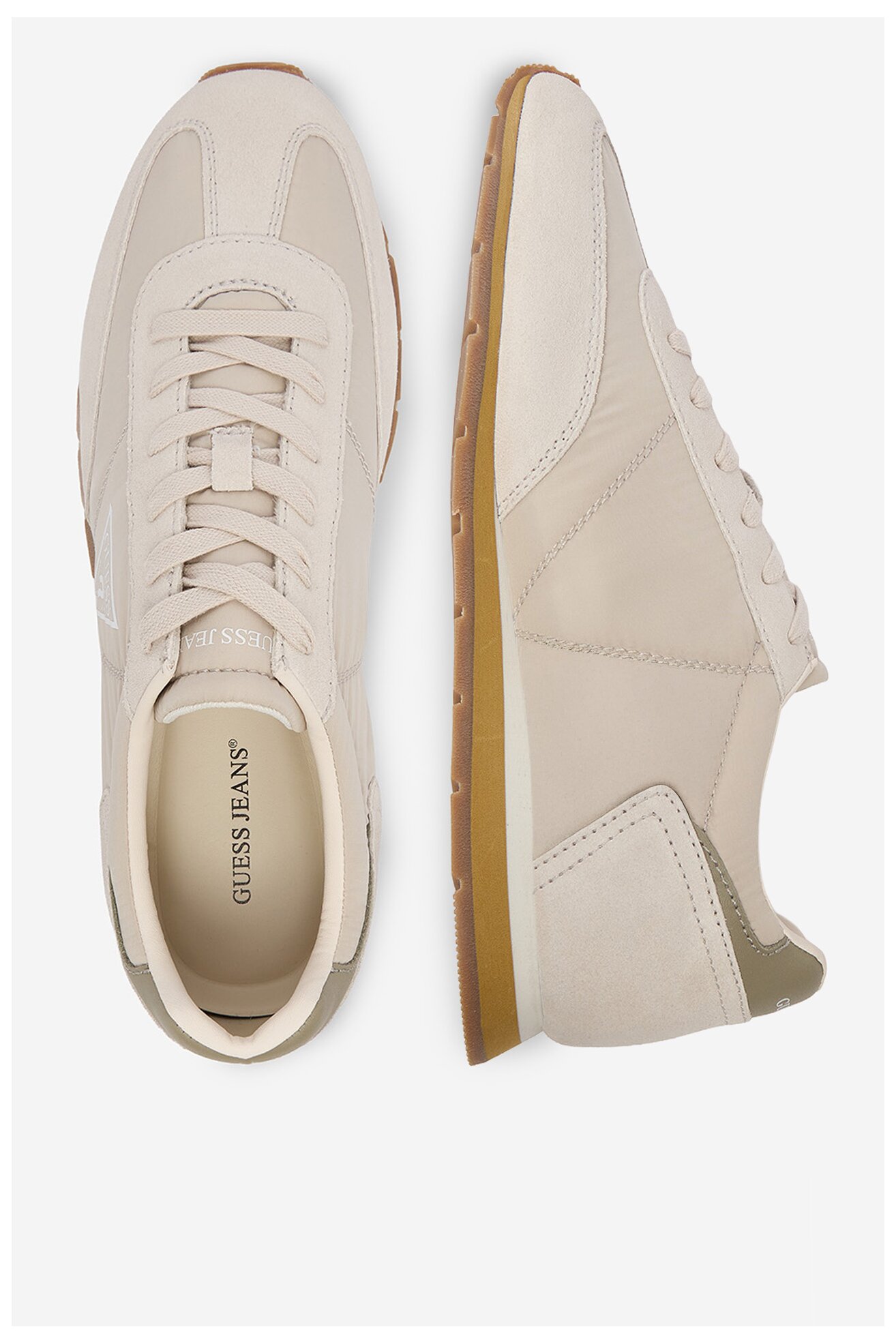 Sneakers GUESS JEANS EO-WILIAMS-01 126AM Beżowy