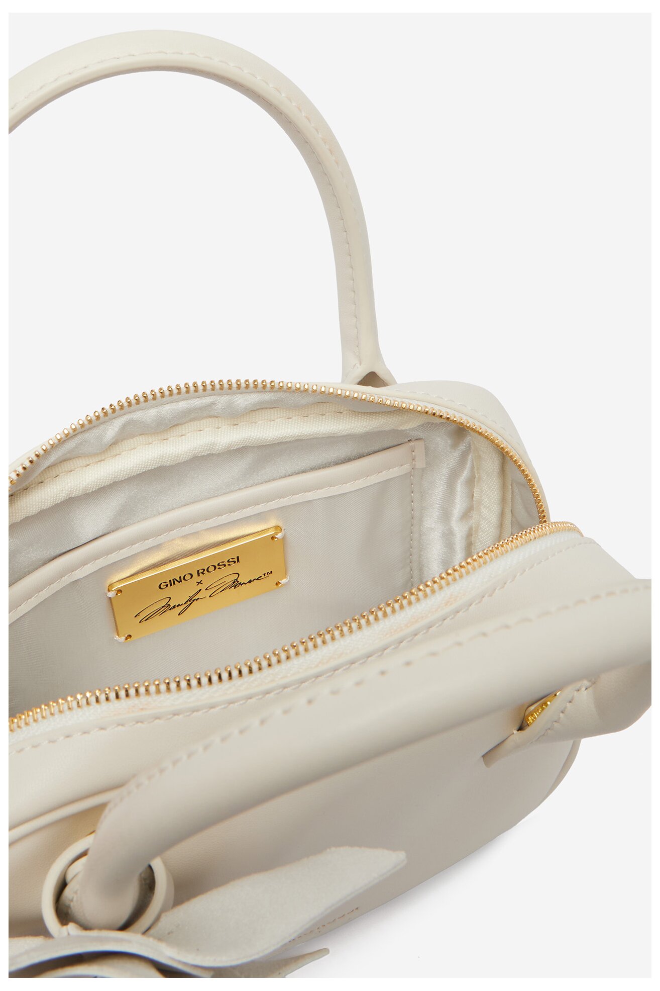 Torebka Gino Rossi EO-ROSE-LA224-194455 Złamana biel