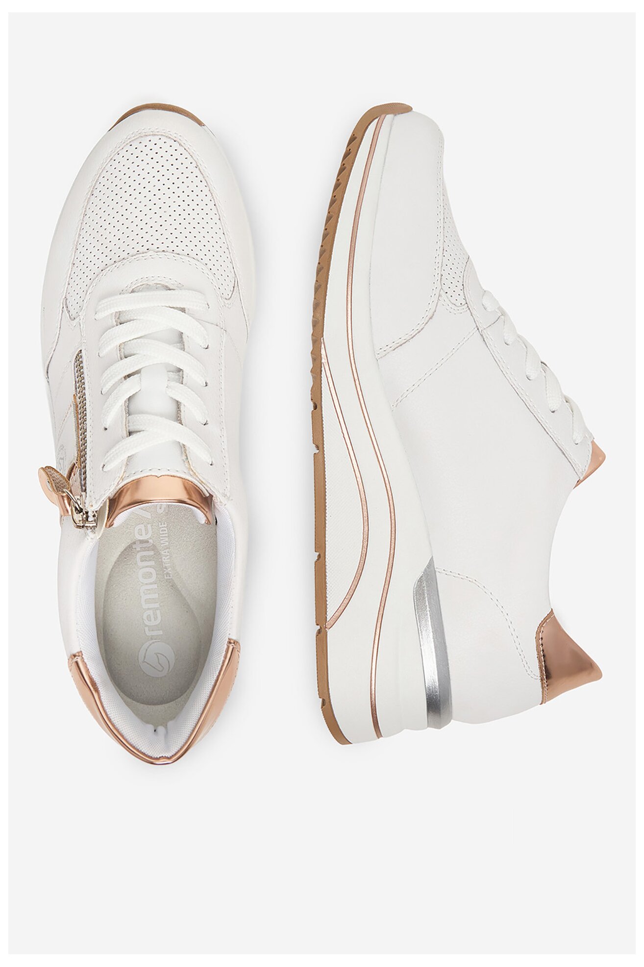 Sneakers Remonte CEO-D0T04-80 Biały