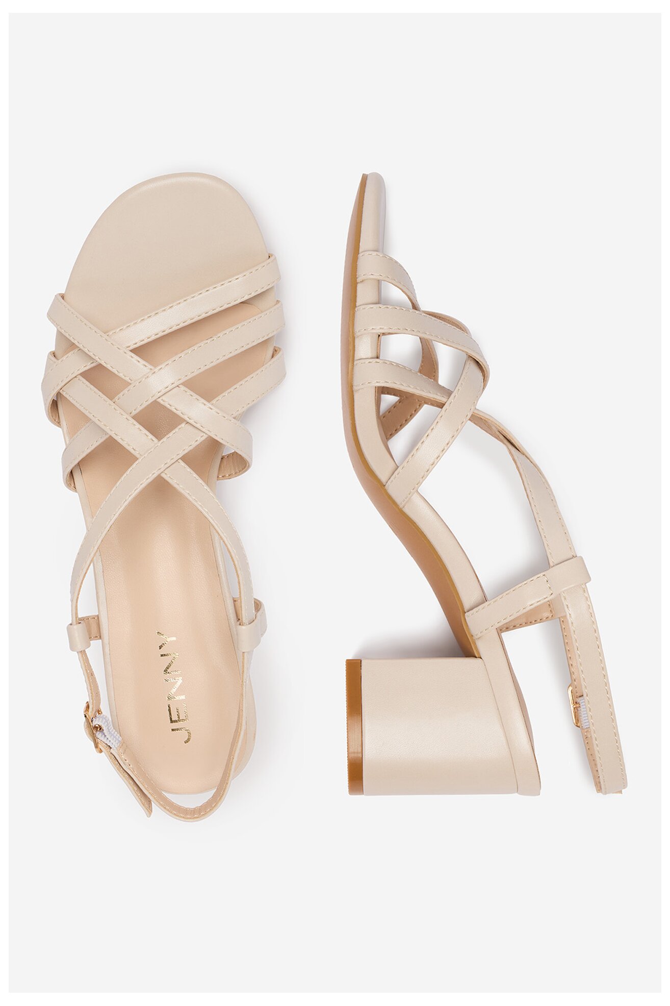 Sandały Jenny CEO-HY1131-4 Beżowy